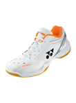 YONEX Power Cushion 65 Z WIDE Unisex Badminton Shoes - White/Orange