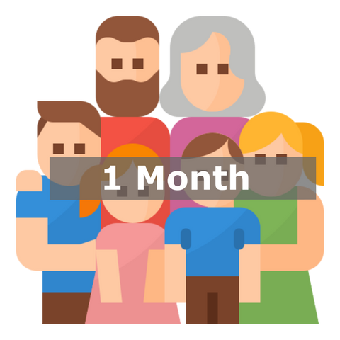 Family Membership (1-Month)